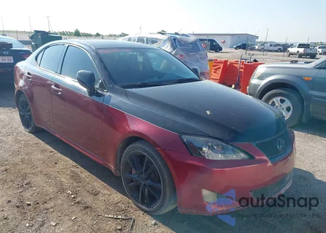 2006 Lexus Is 350 z USA, uszkodzony, nr VIN JTHBE262262000382
